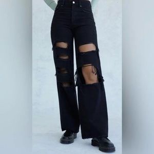 BRAND NEW w/ TAGS- Pac Sun- Baggy- Distressed Jeans